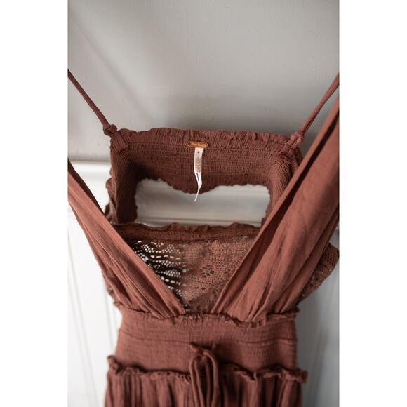 Free People Santa Maria Maxi Dress XS NEW - Picture 4 of 5